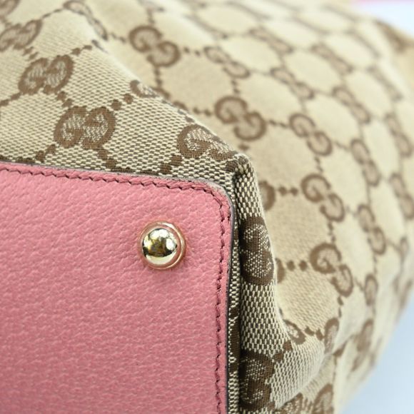 Auth Gucci Shoulder Tote Bag Gg Canvas #47861G26B - Picture 10 of 15